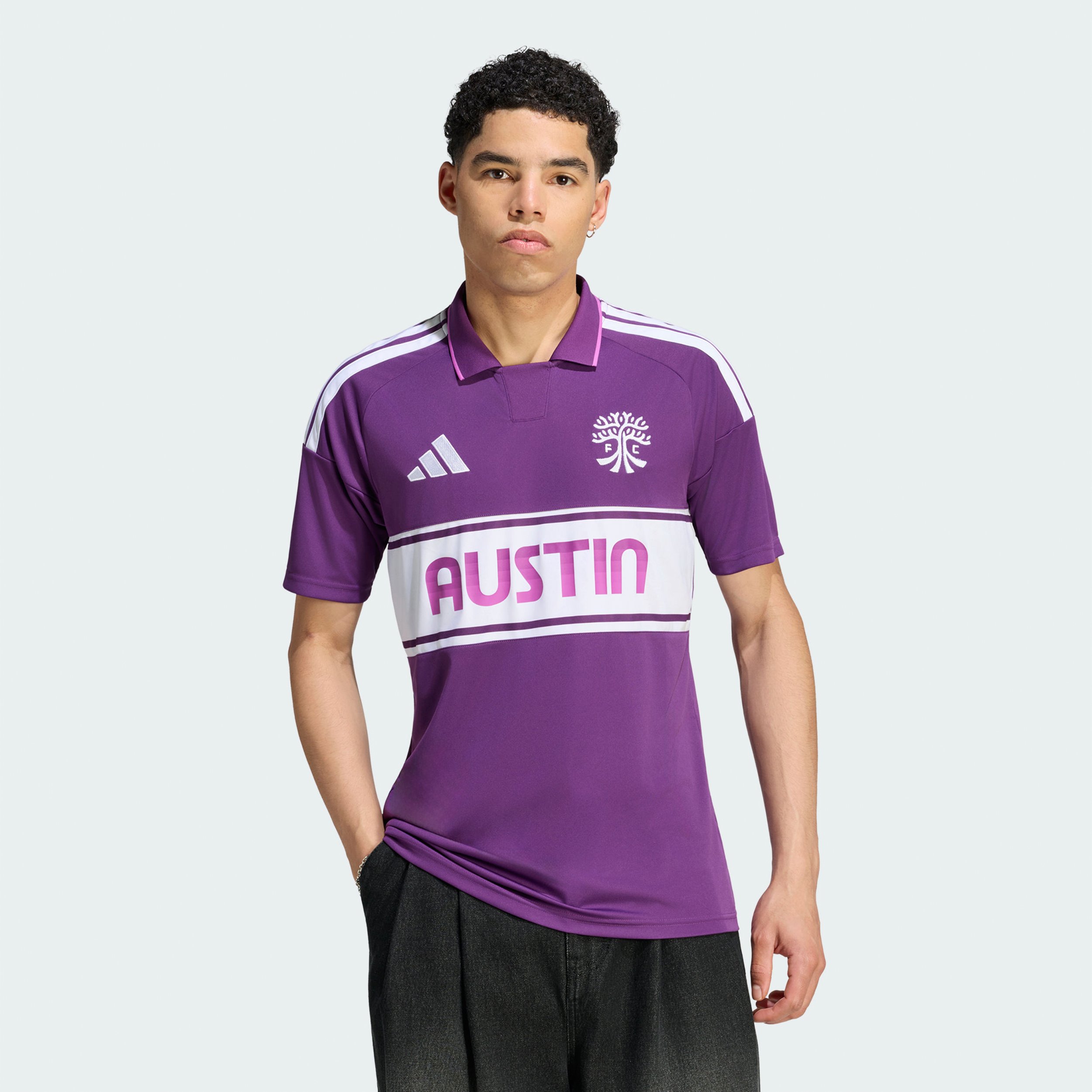 Men's adidas Purple Austin FC 2026 Archive Replica Jersey