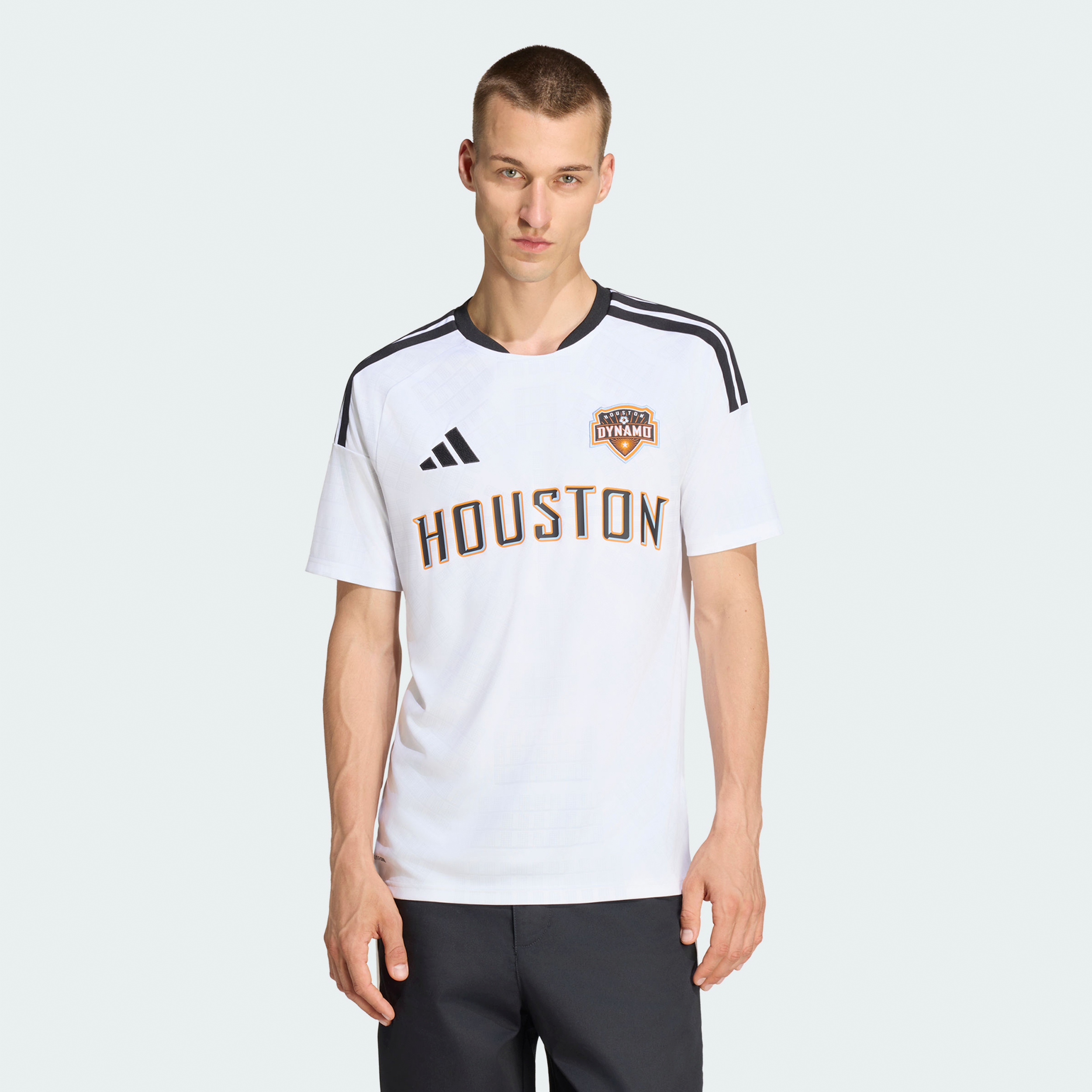 Men's adidas  White Houston Dynamo FC 2026 Archive Replica Jersey