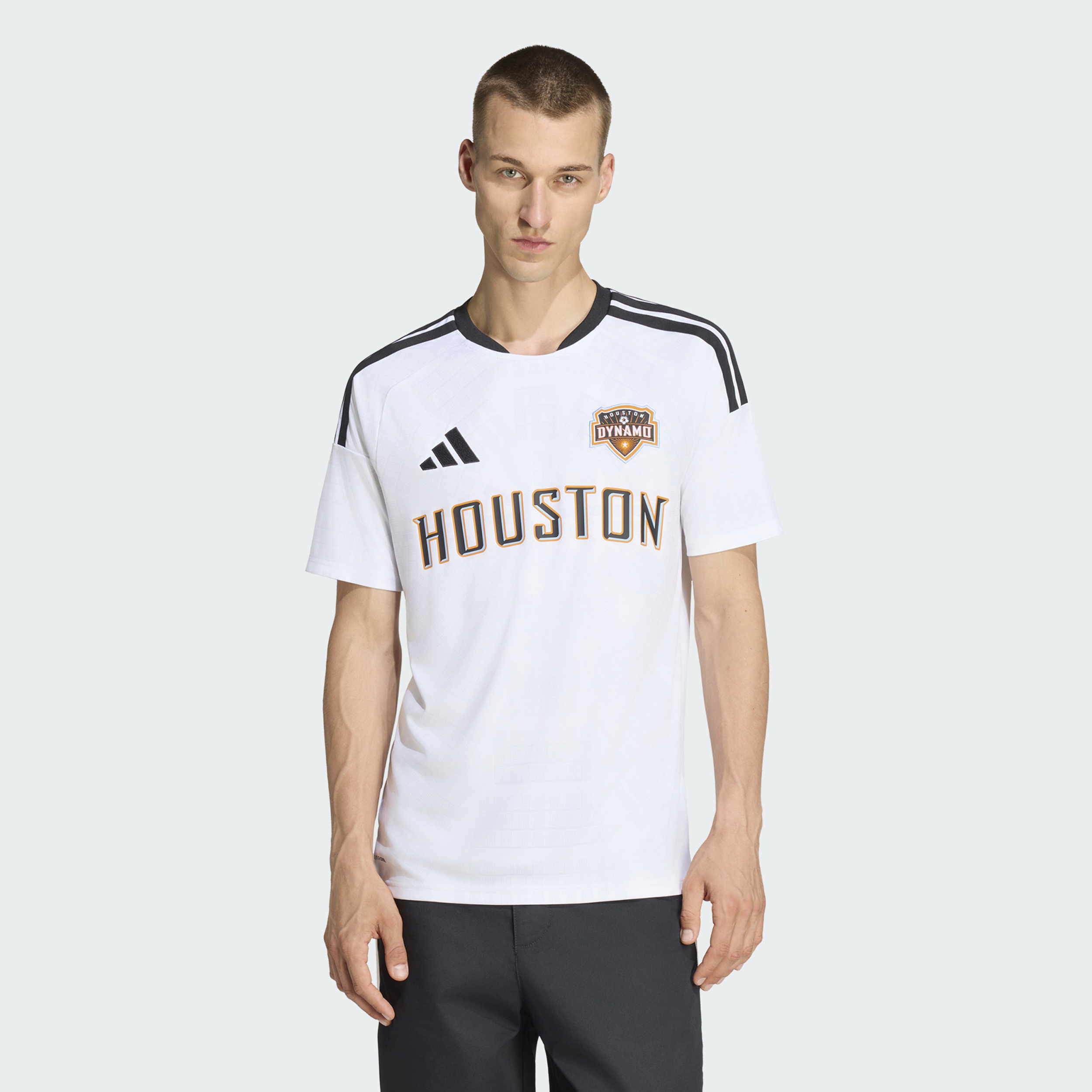 Men's adidas White Houston Dynamo FC 2026 Archive Replica Jersey