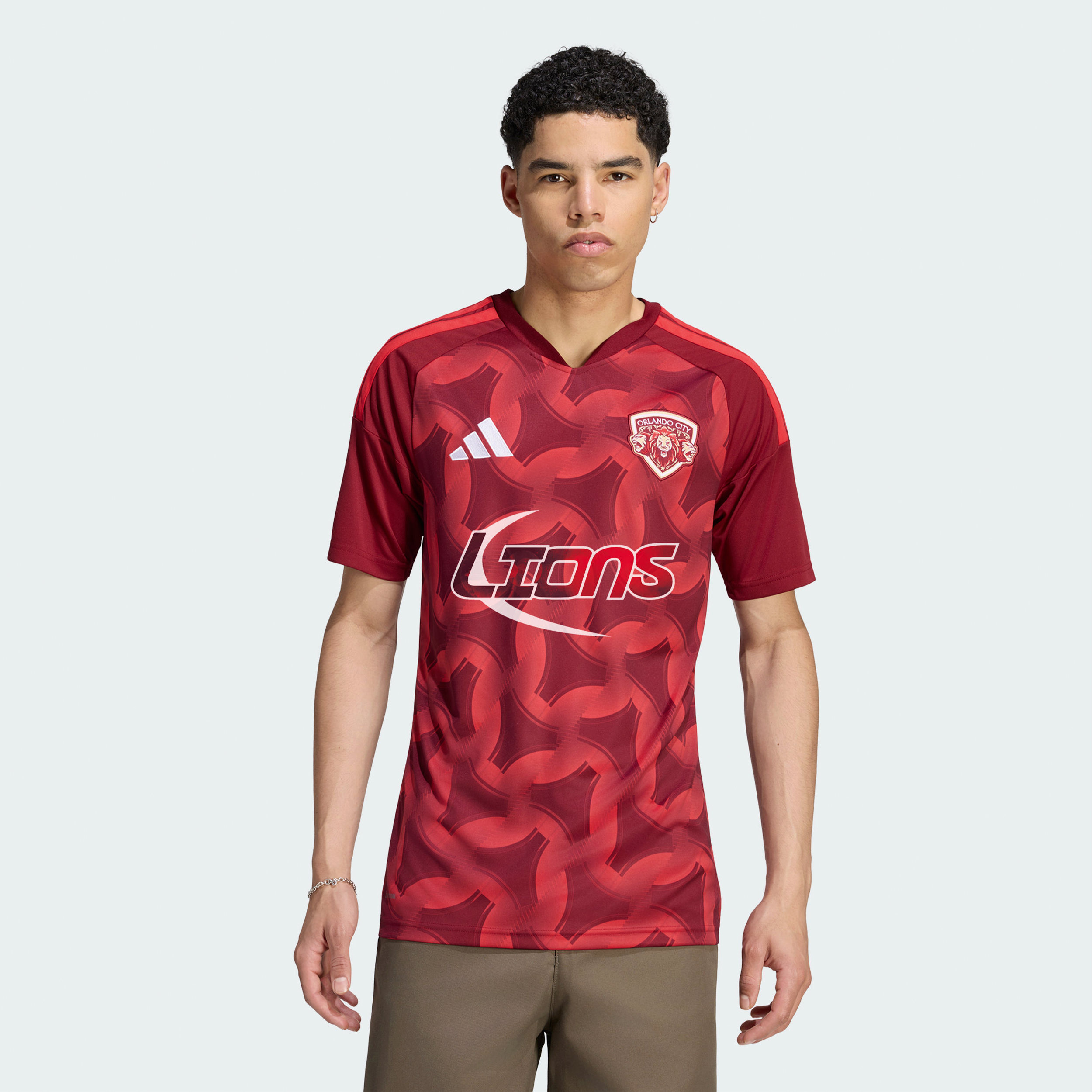 Men's adidas  Red Orlando City SC 2026 Archive Replica Jersey