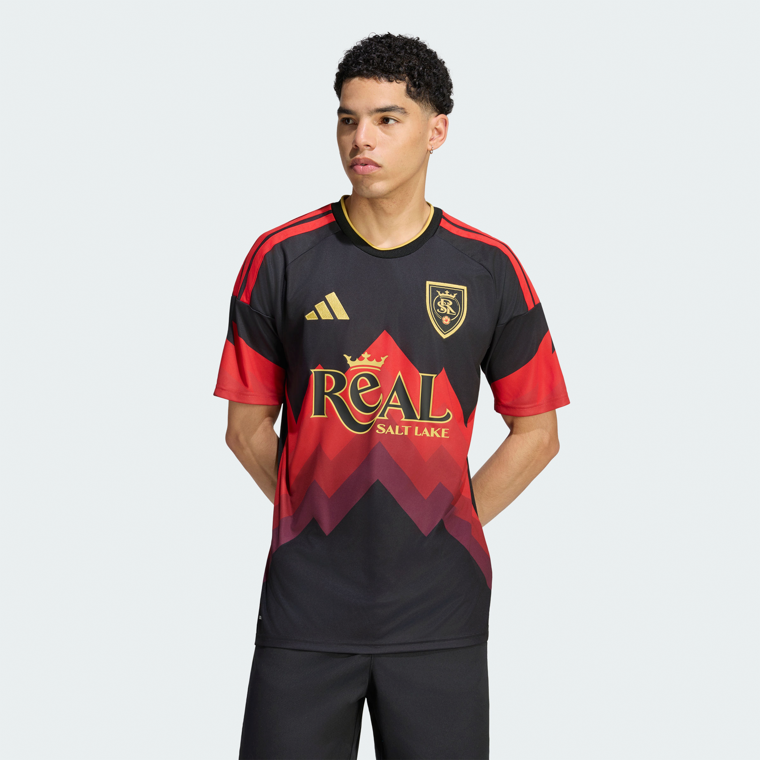 Men's adidas  Black Real Salt Lake 2026 Archive Replica Jersey