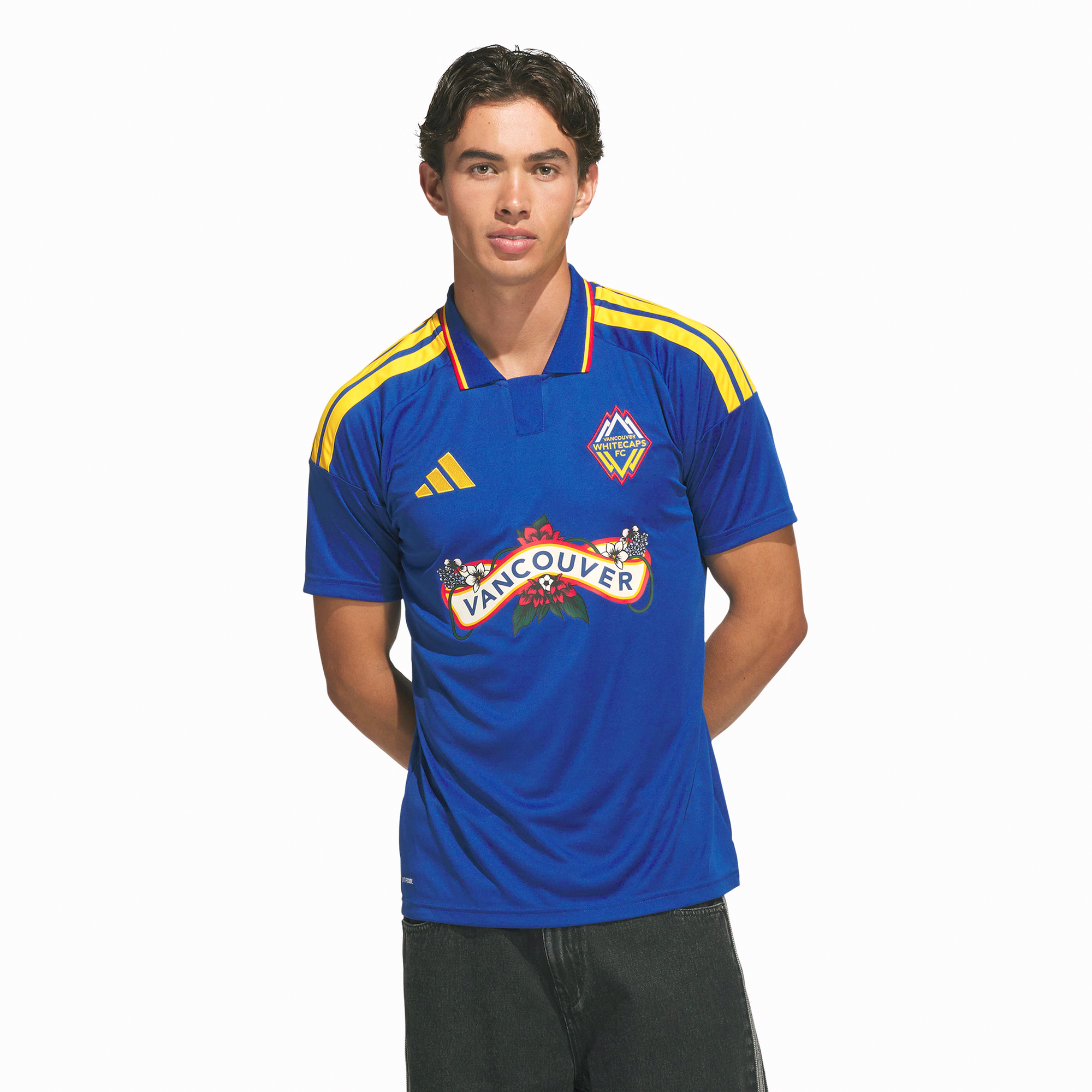 Men's adidas  Royal Vancouver Whitecaps FC 2026 Archive Replica Jersey