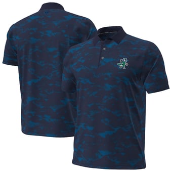 Men's Under Armour  Navy Notre Dame Fighting Irish ArmourDry Tropical Dusk Polo