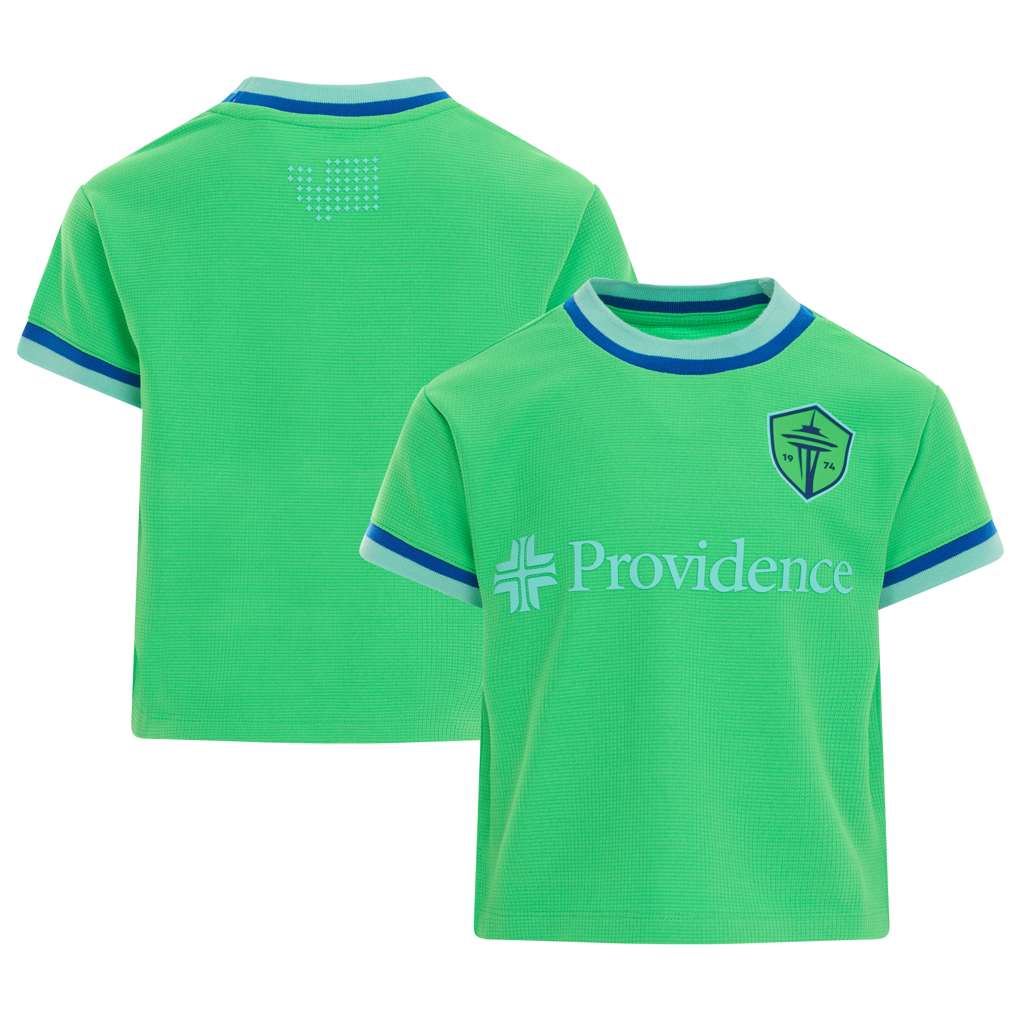 Toddler adidas Rave Green Seattle Sounders FC 2026 The Evergreen State Kit Replica Jersey