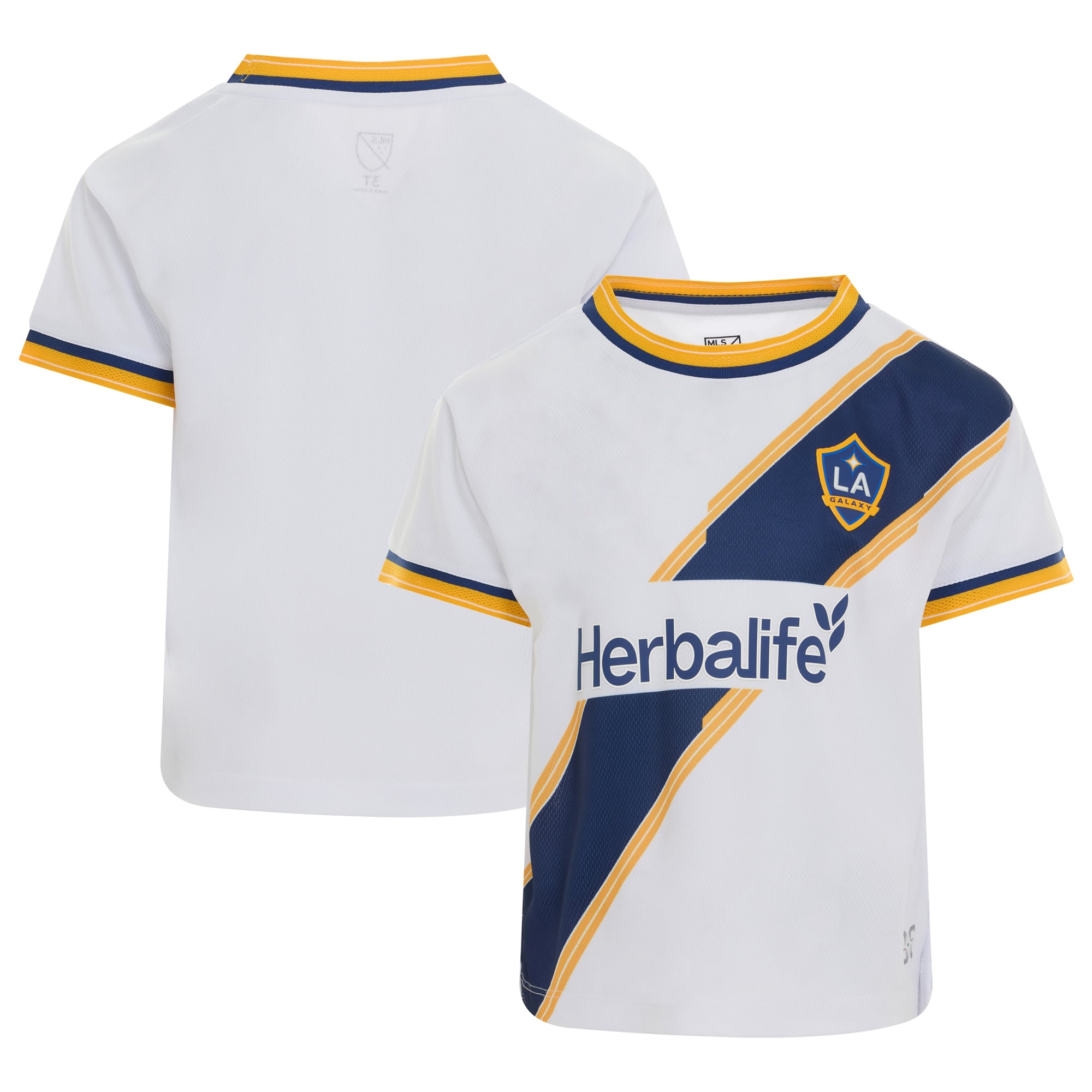 Toddler adidas White LA Galaxy 2026 The VeloCITY Kit Replica Jersey