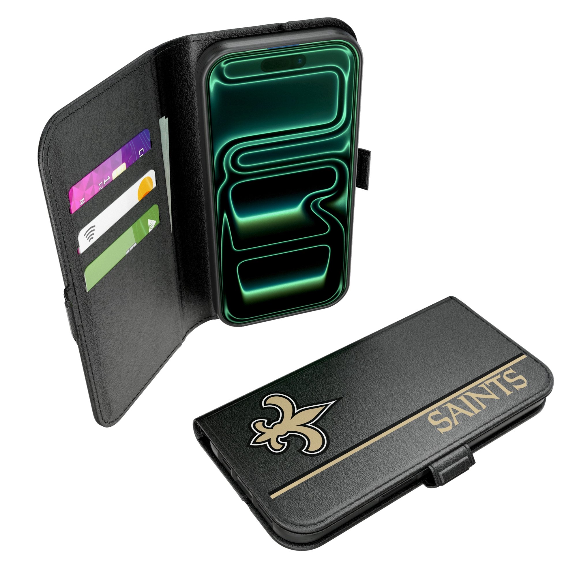 Keyscaper New Orleans Saints iPhone Folio 2.0 Case Keyscaper New Orleans Saints iPhone Folio 2.0 Case