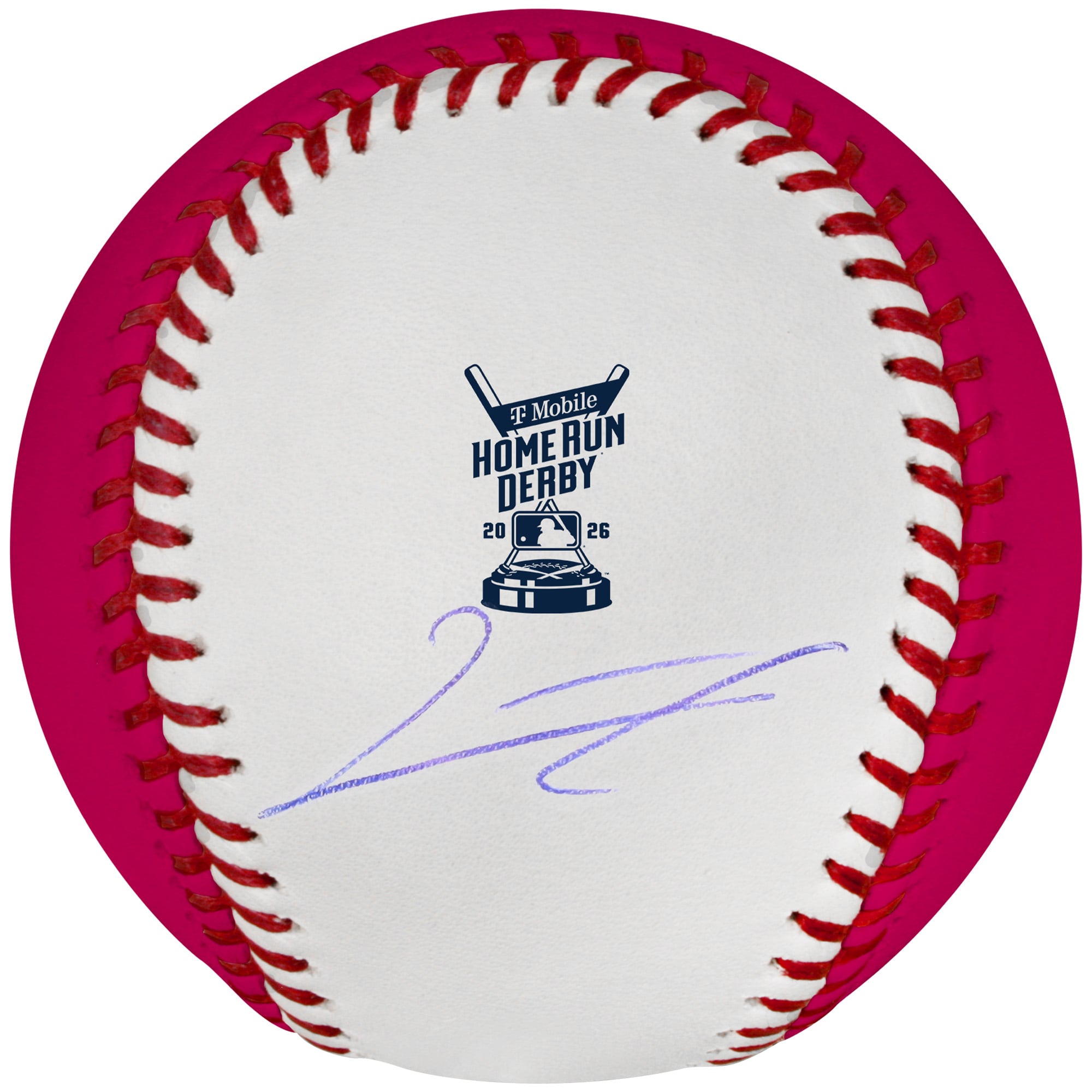 Junior Caminero Tampa Bay Rays Autographed 2026 MLB Home Run Derby Moneyball Baseball