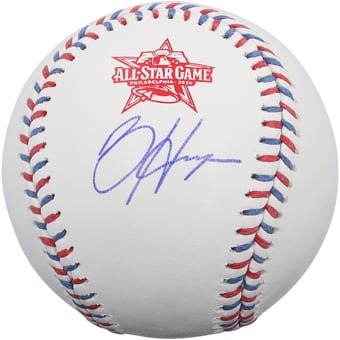 Bryce Harper Philadelphia Phillies Autographed 2026 MLB All-Star Game Logo Baseball