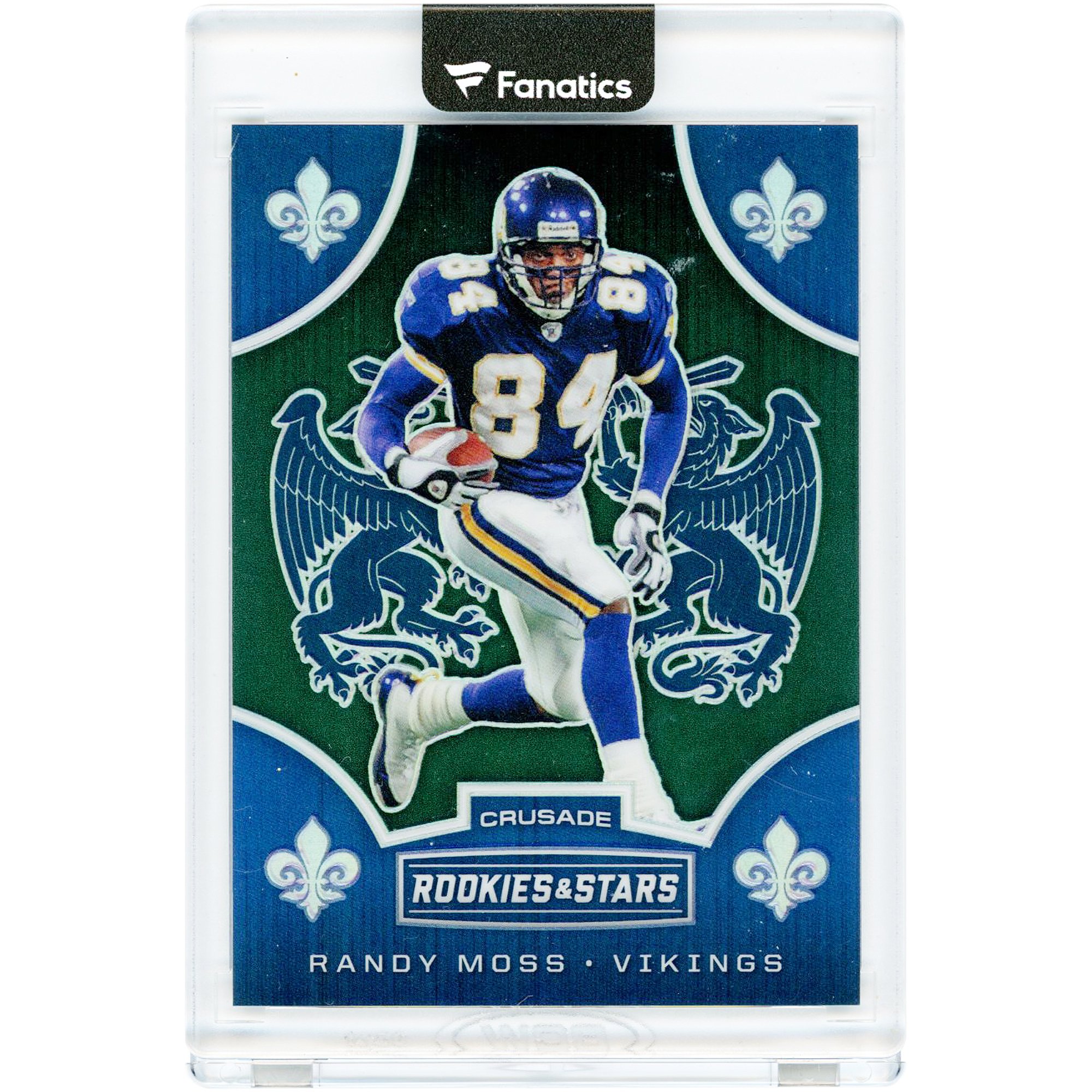 Randy Moss Minnesota Vikings 2019 Panini Rookies & Stars Crusade Green #CS-RM #2/5 Tarjeta