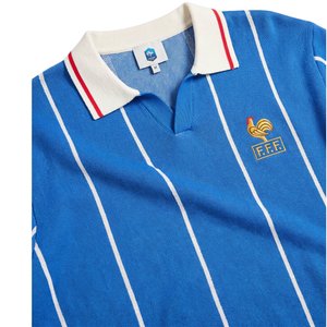 Polo Equipe de France rétro à rayure, vue 4