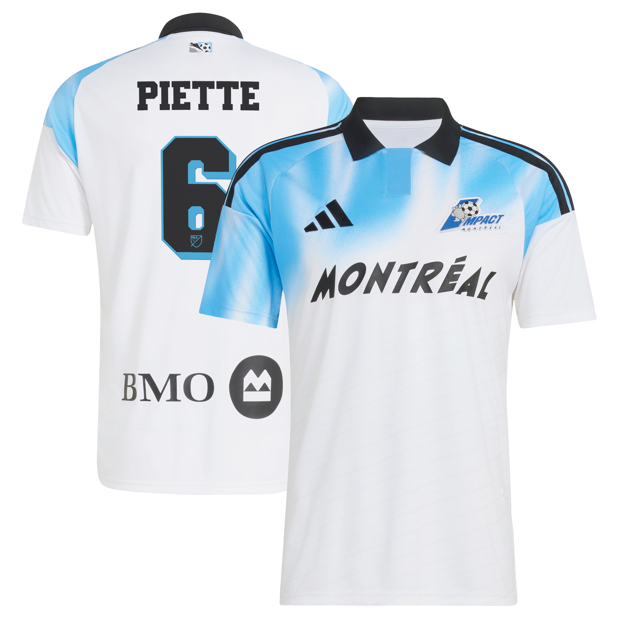 Men's adidas Samuel Piette White CF Montreal 2026 Archive Replica Jersey