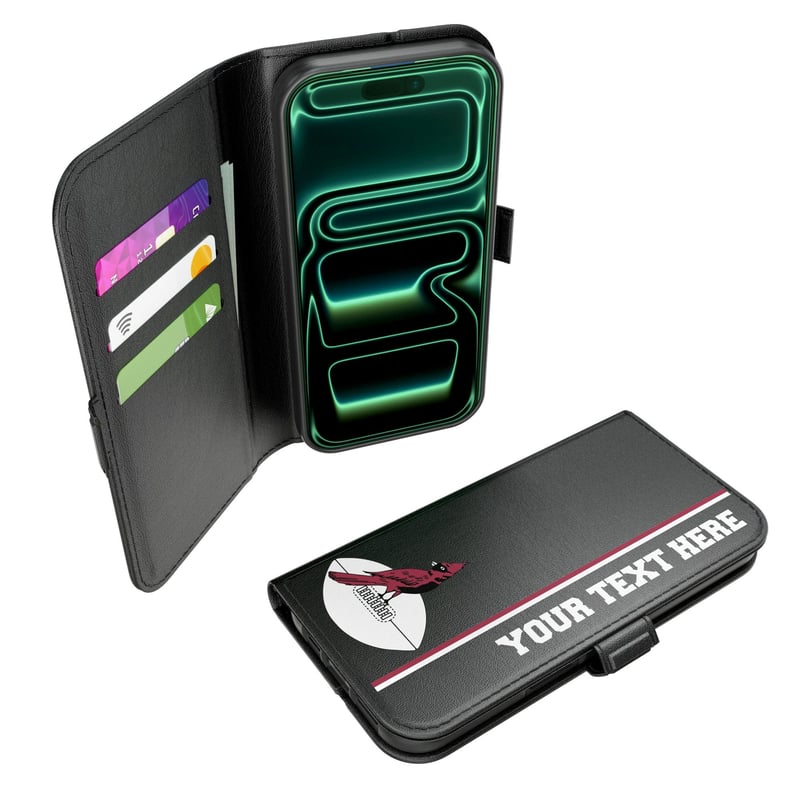 Keyscaper Chicago Cardinals Personalized iPhone Folio 2.0 Case