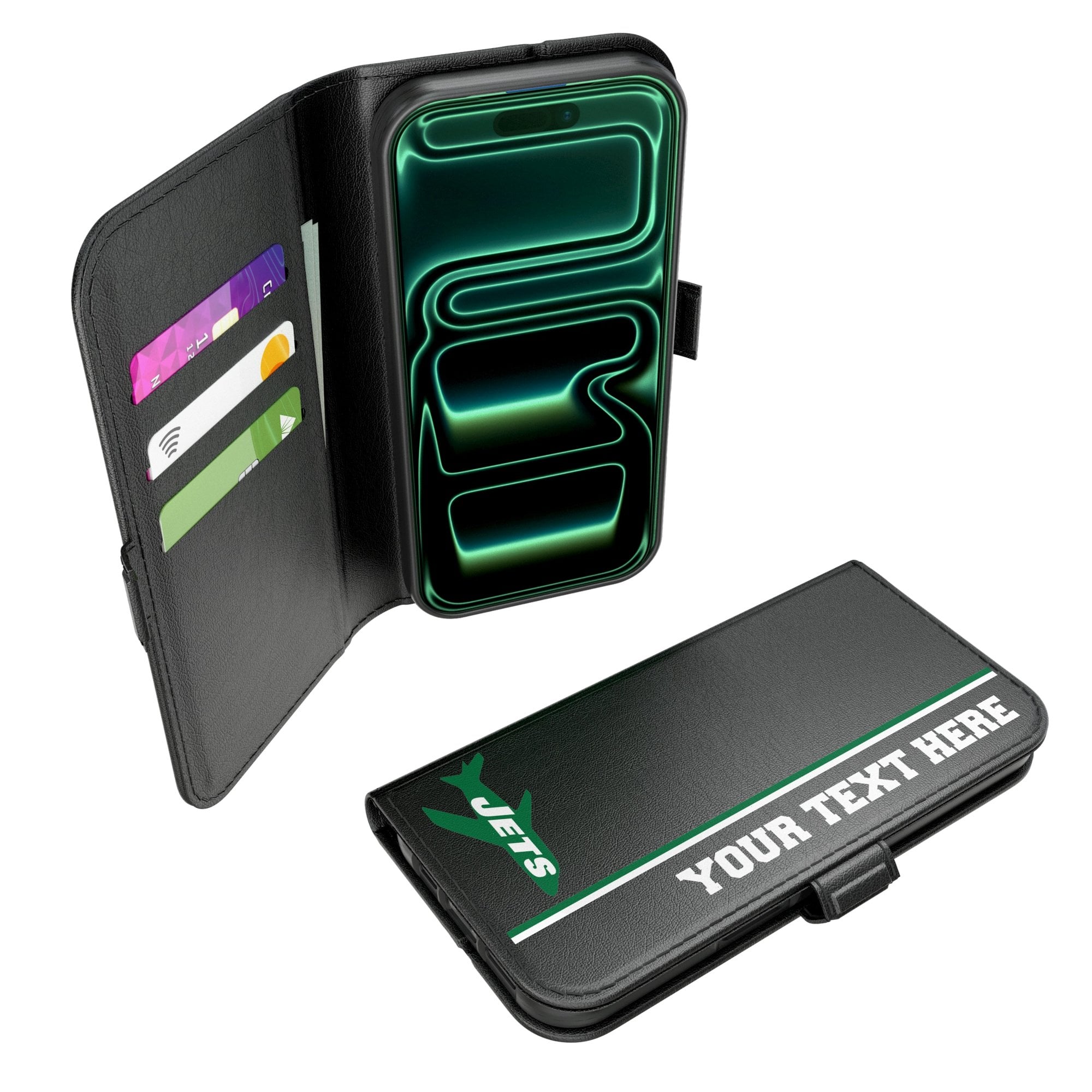 Keyscaper New York Jets Personalized iPhone Folio 2.0 Case