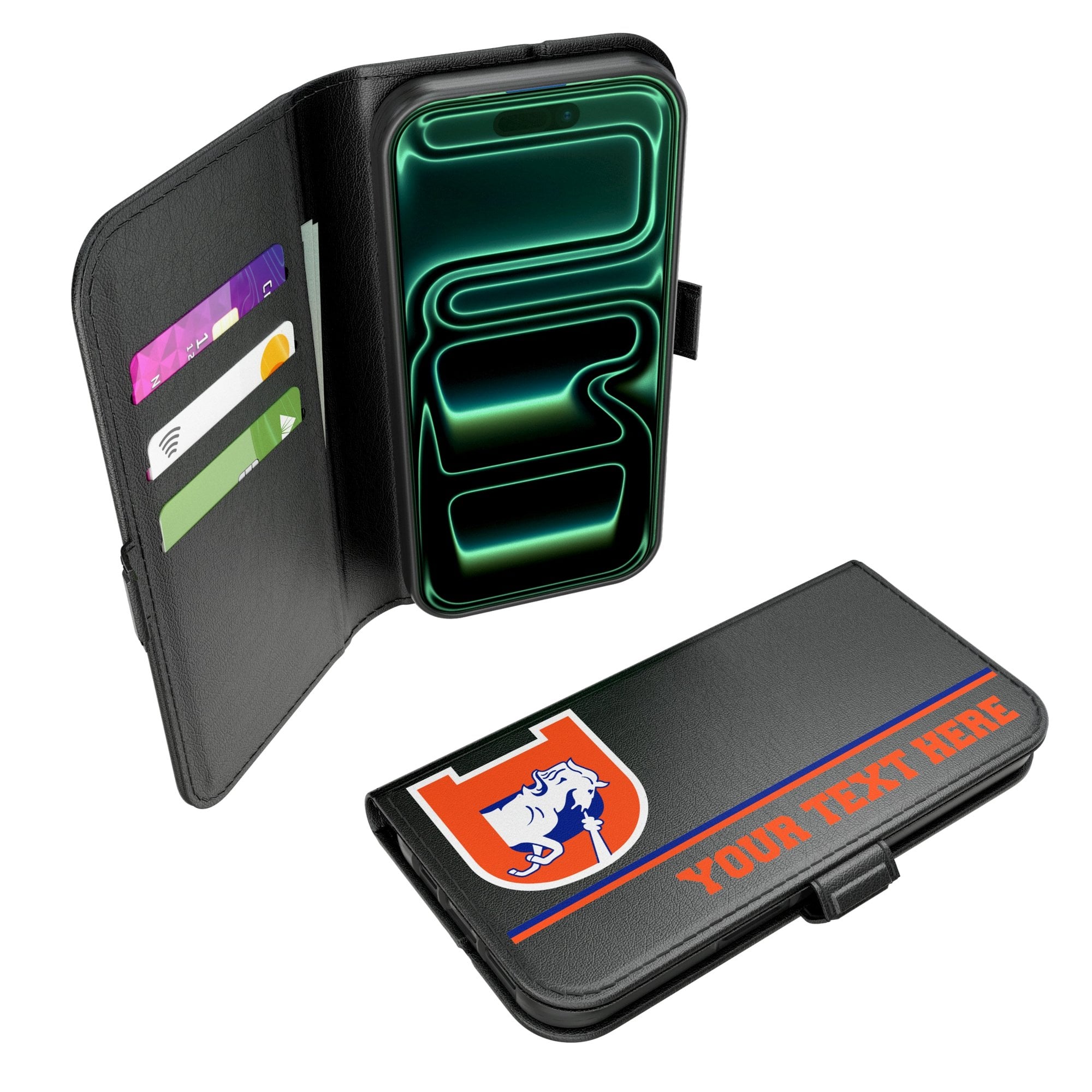Keyscaper Denver Broncos Personalized iPhone Folio 2.0 Case Keyscaper Denver Broncos Personalized iPhone Folio 2.0 Case