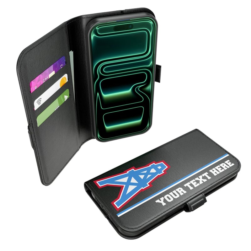 Keyscaper Houston Oilers Personalized iPhone Folio 2.0 Case