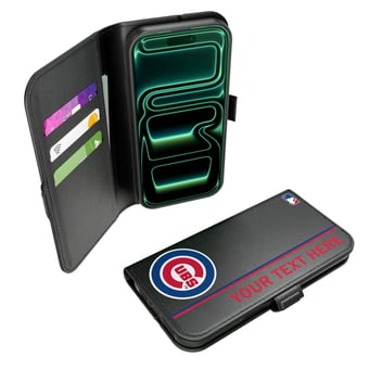 Keyscaper Chicago Cubs Personalized iPhone Folio 2.0 Case