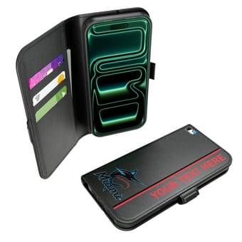 Keyscaper Miami Marlins Personalized iPhone Folio 2.0 Case