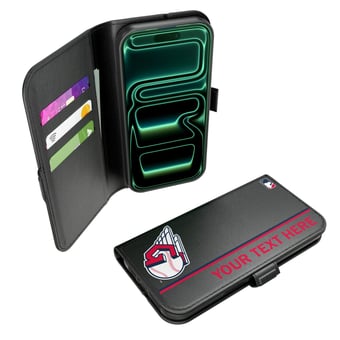 Keyscaper Cleveland Guardians Personalized iPhone Folio 2.0 Case