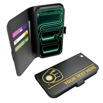 Keyscaper Milwaukee Brewers Personalized iPhone Folio 2.0 Case