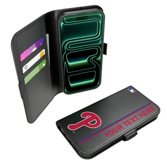 Keyscaper Philadelphia Phillies Personalized iPhone Folio 2.0 Case