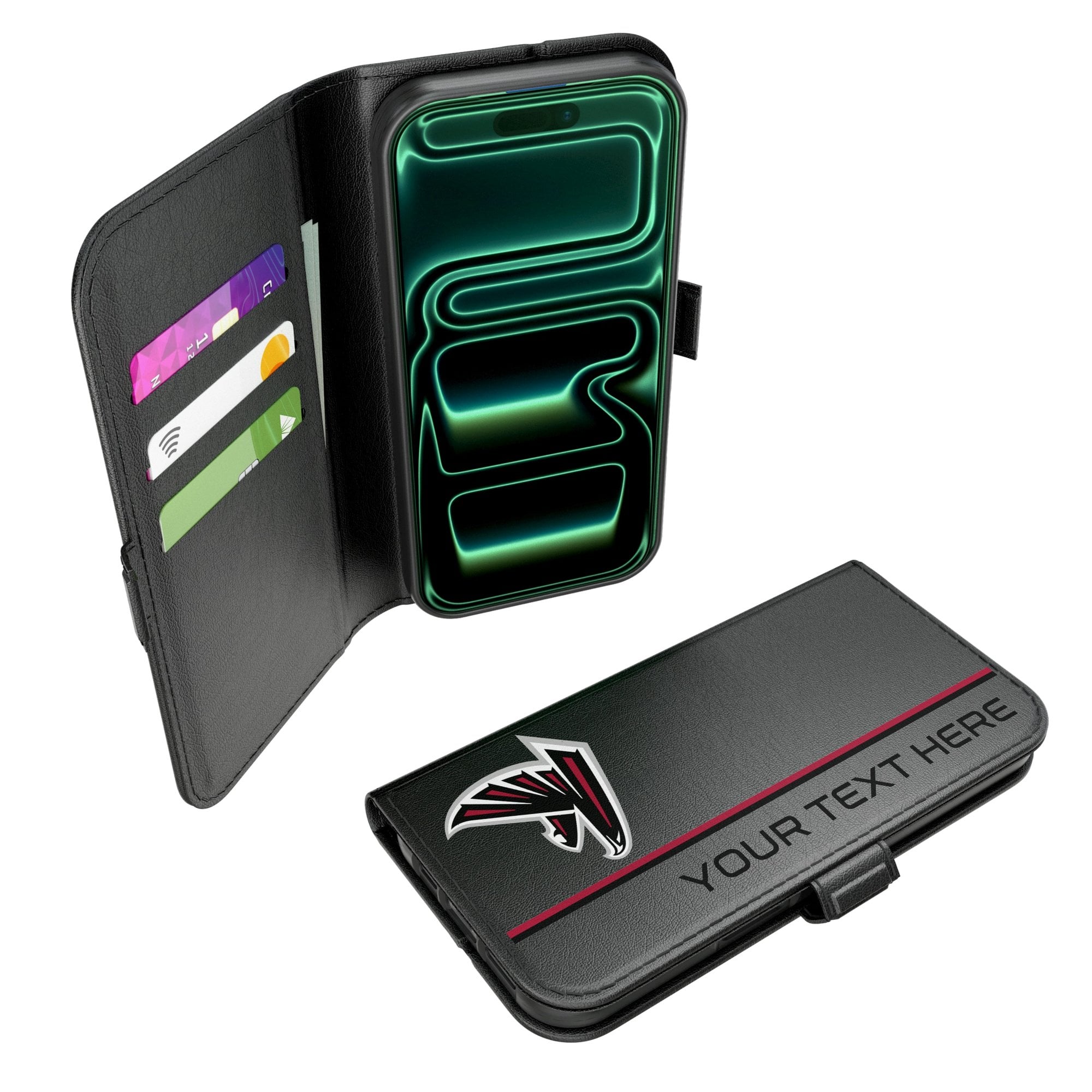 Keyscaper Atlanta Falcons Personalized iPhone Folio 2.0 Case Keyscaper Atlanta Falcons Personalized iPhone Folio 2.0 Case