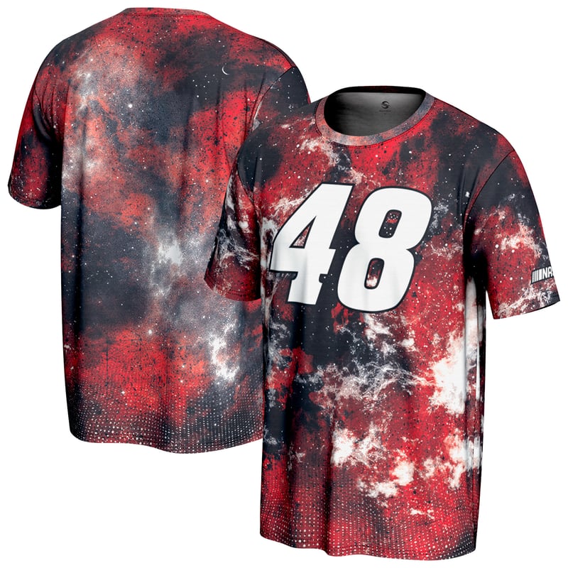 Men's ProSphere Athletic Red Alex Bowman Celestial T-Shirt