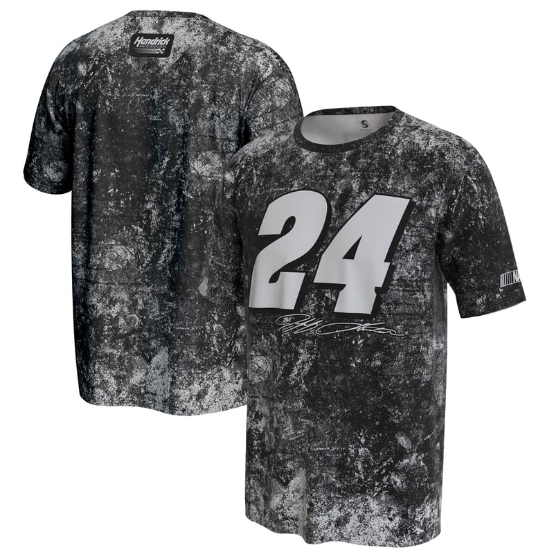 Youth ProSphere Black Jeff Gordon Grunge T-Shirt