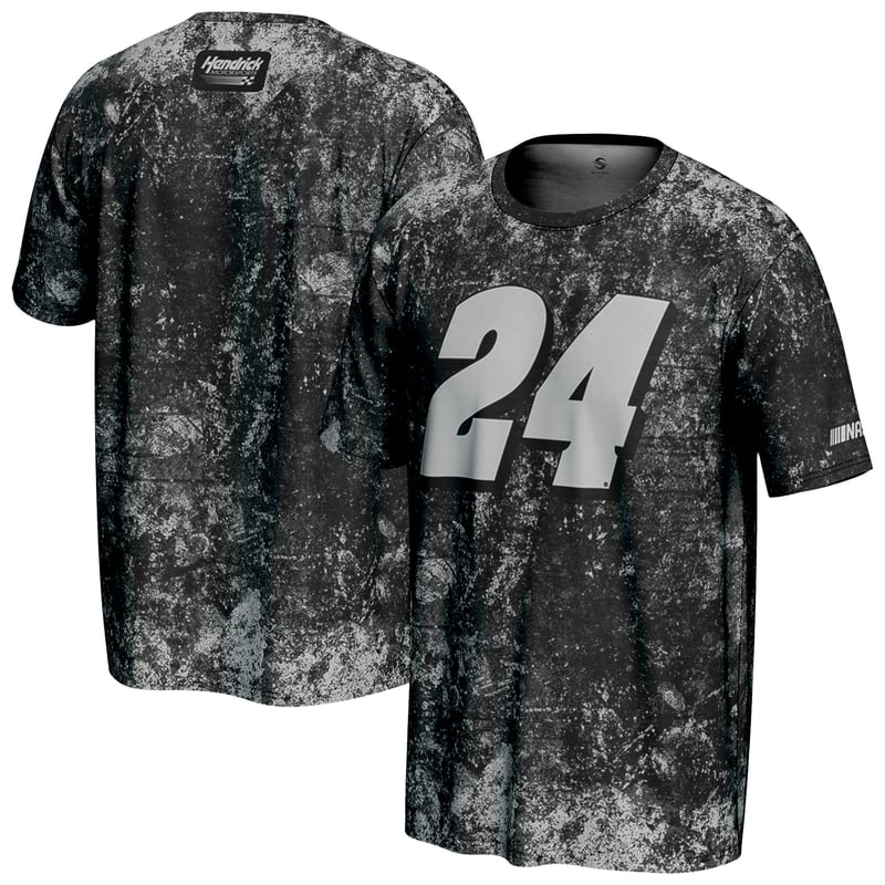 Youth ProSphere Black William Byron Grunge T-Shirt