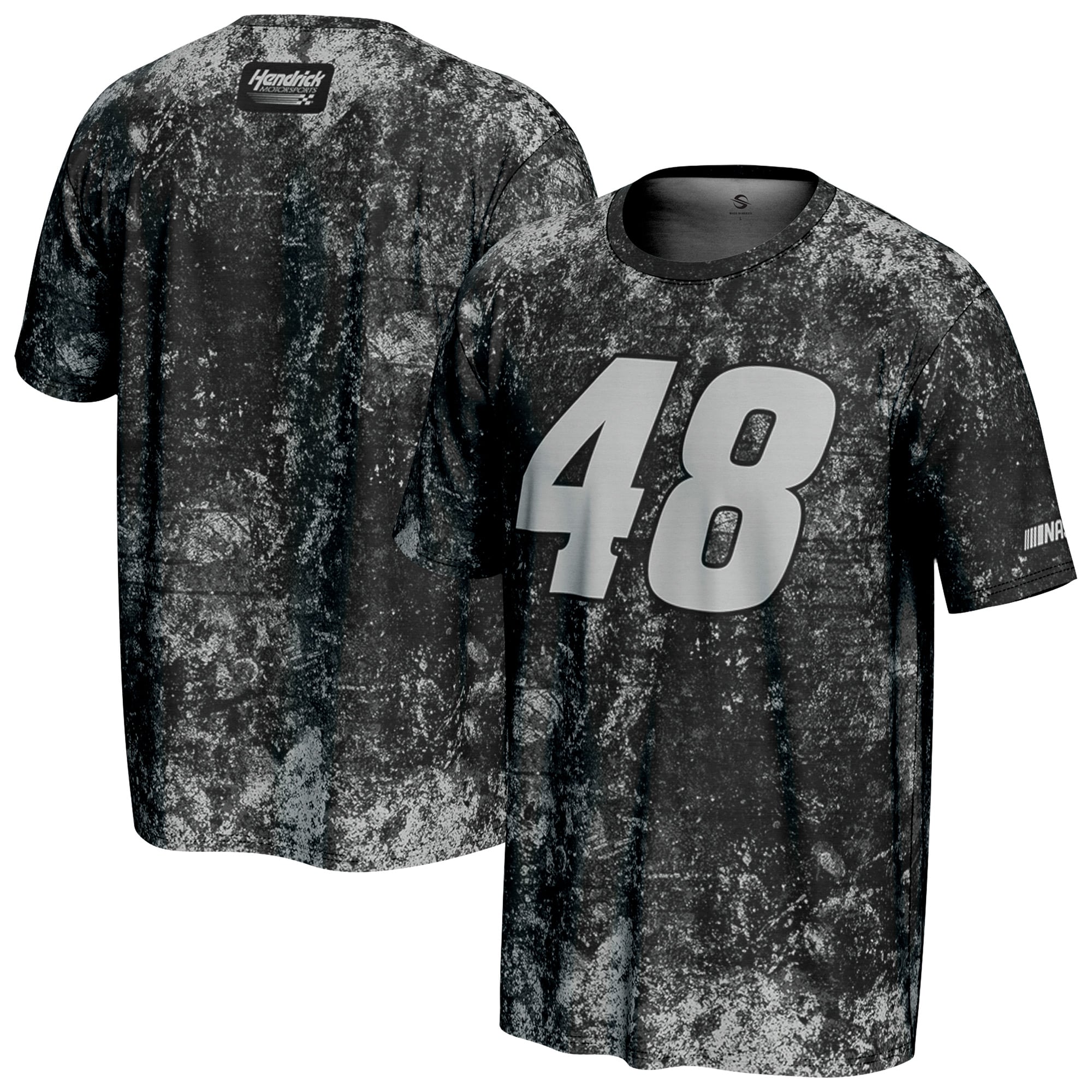 Youth ProSphere Black Alex Bowman Grunge T-Shirt Youth ProSphere Black Alex Bowman Grunge T-Shirt