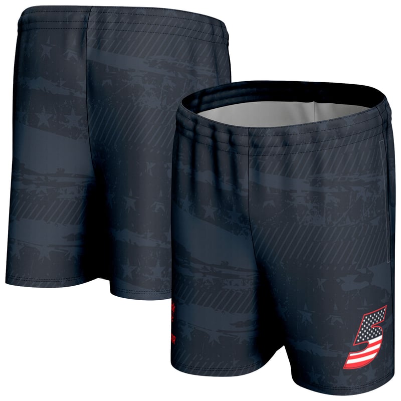Men's ProSphere Black Kyle Larson Shorts