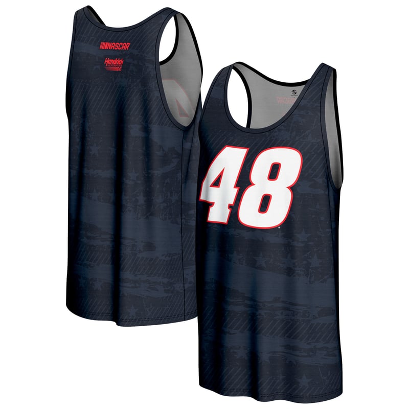 Men's ProSphere Black Alex Bowman Tank Top
