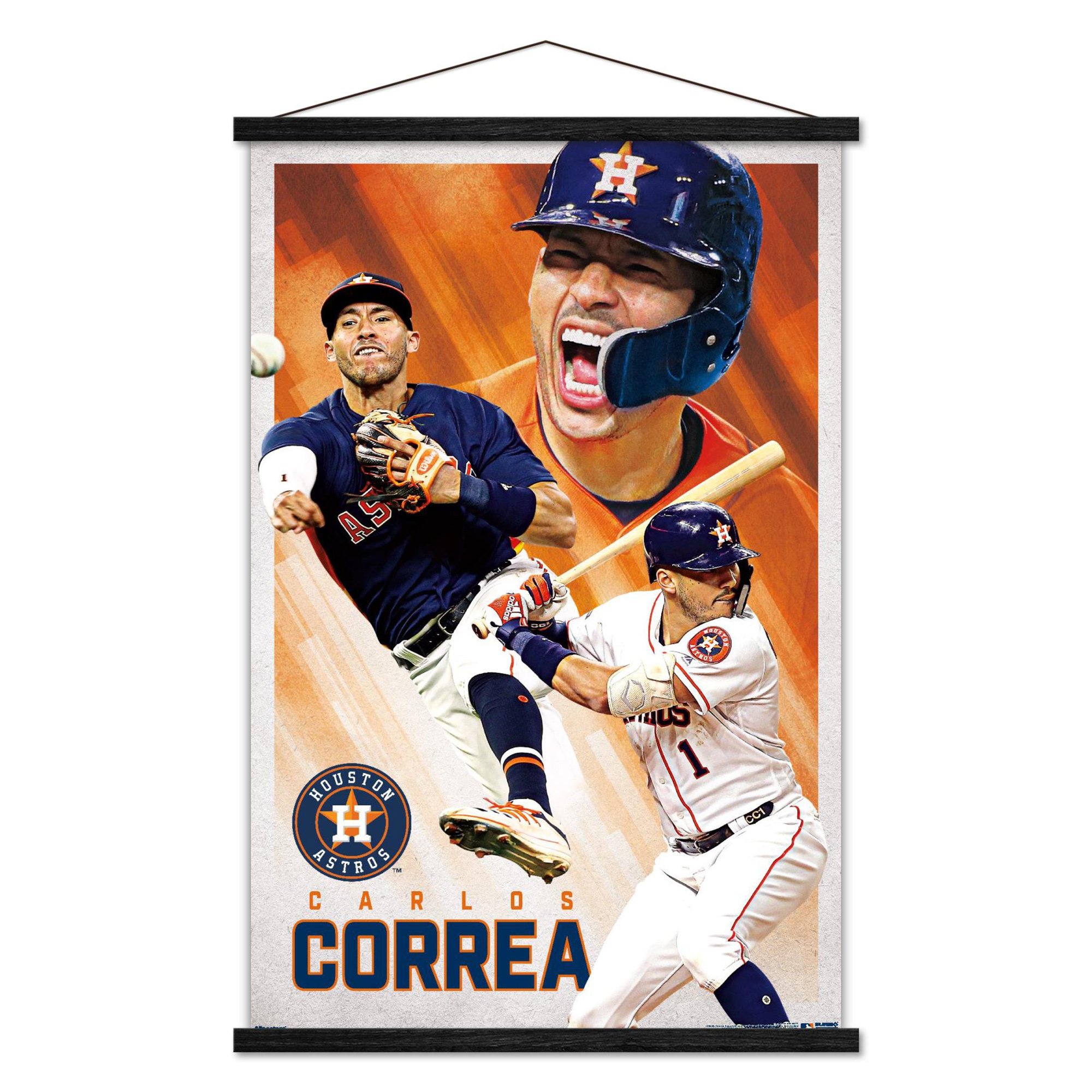 Carlos Correa Houston Astros 23" x 34" Poster