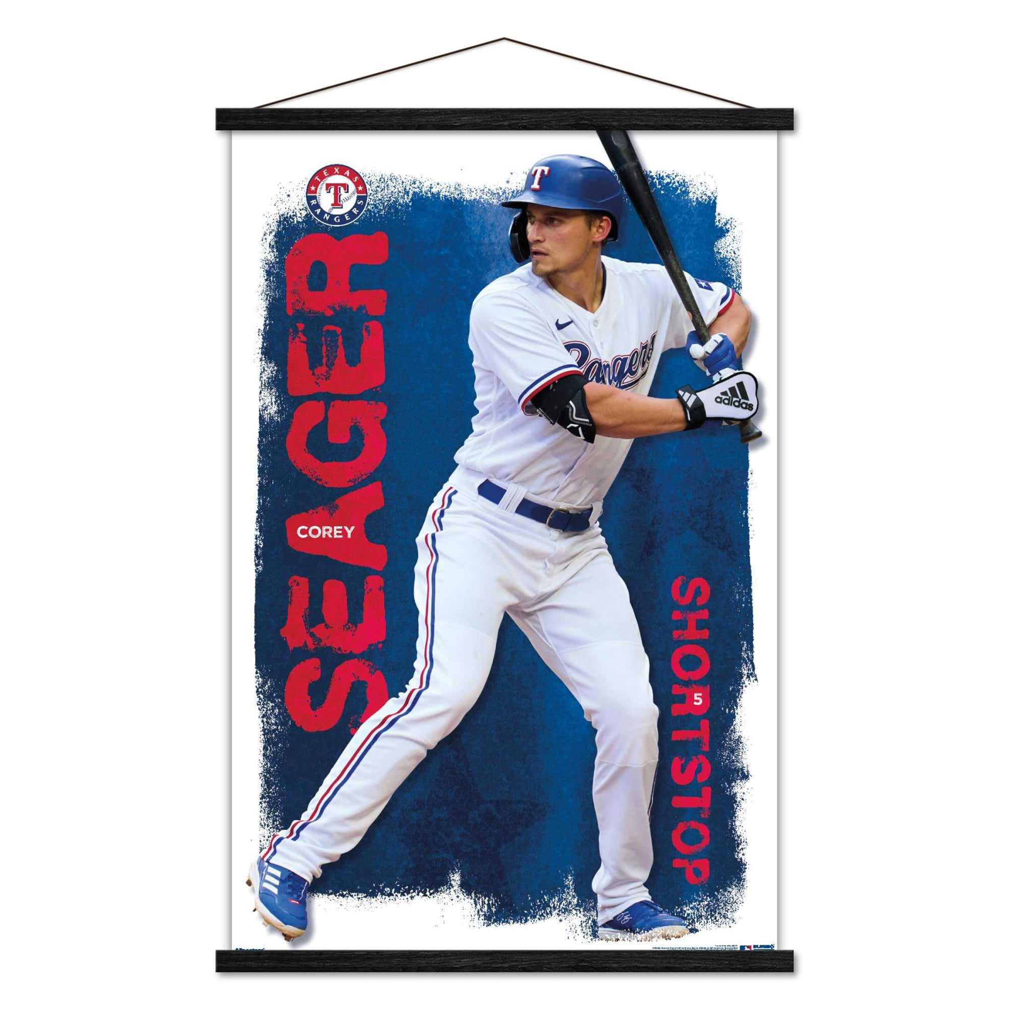 Corey Seager Texas Rangers 23" x 34" Poster