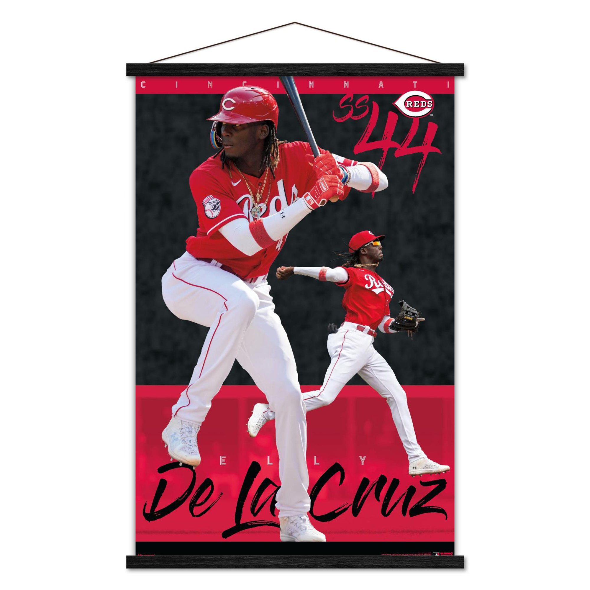 Elly De La Cruz Cincinnati Reds 23" x 34" Poster