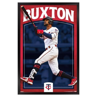 Byron Buxton Minnesota Twins 23" x 34" Framed Poster