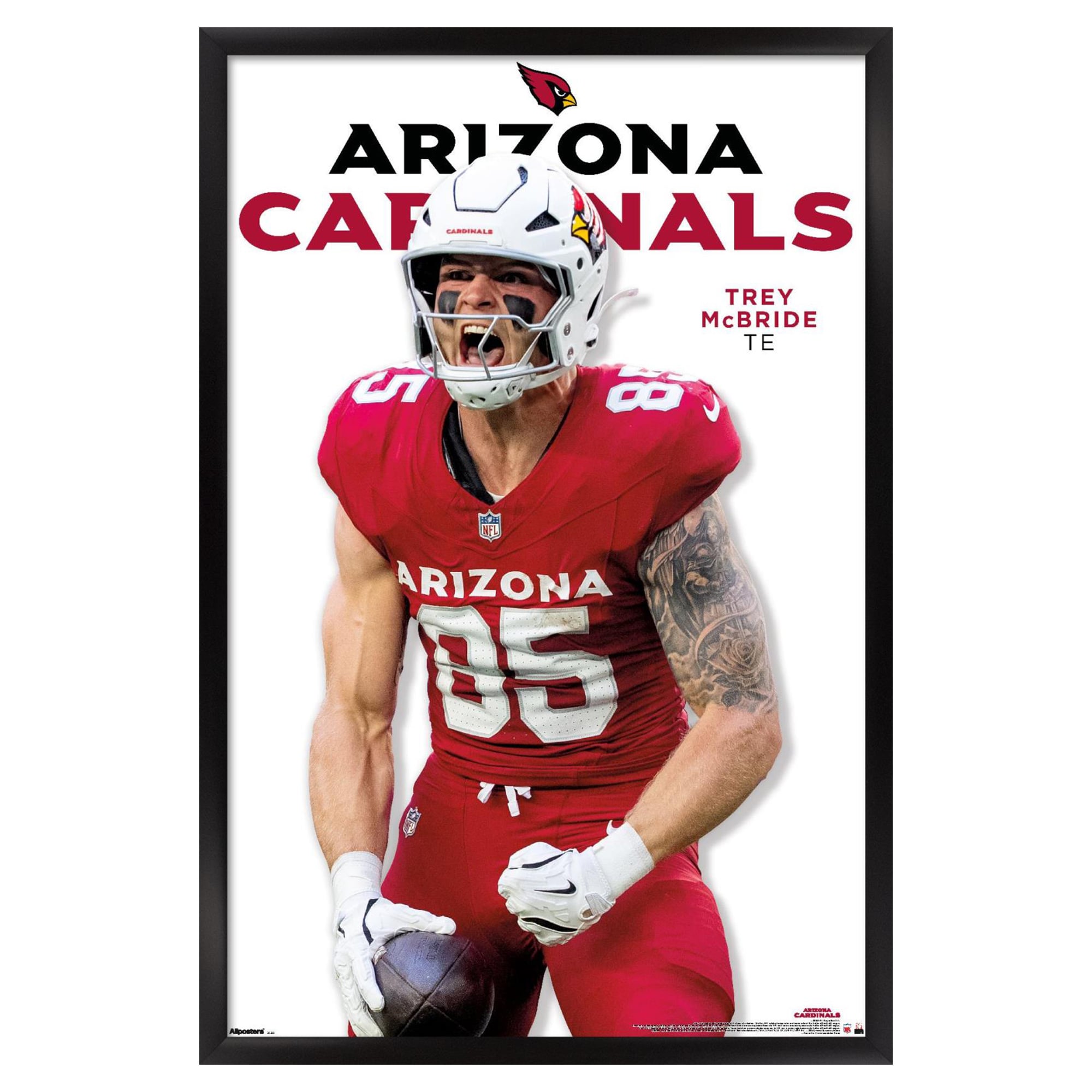 Trey McBride Arizona Cardinals 23" x 34" Framed Poster