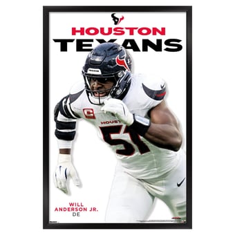 Will Anderson Jr. Houston Texans 23" x 34" Framed Poster