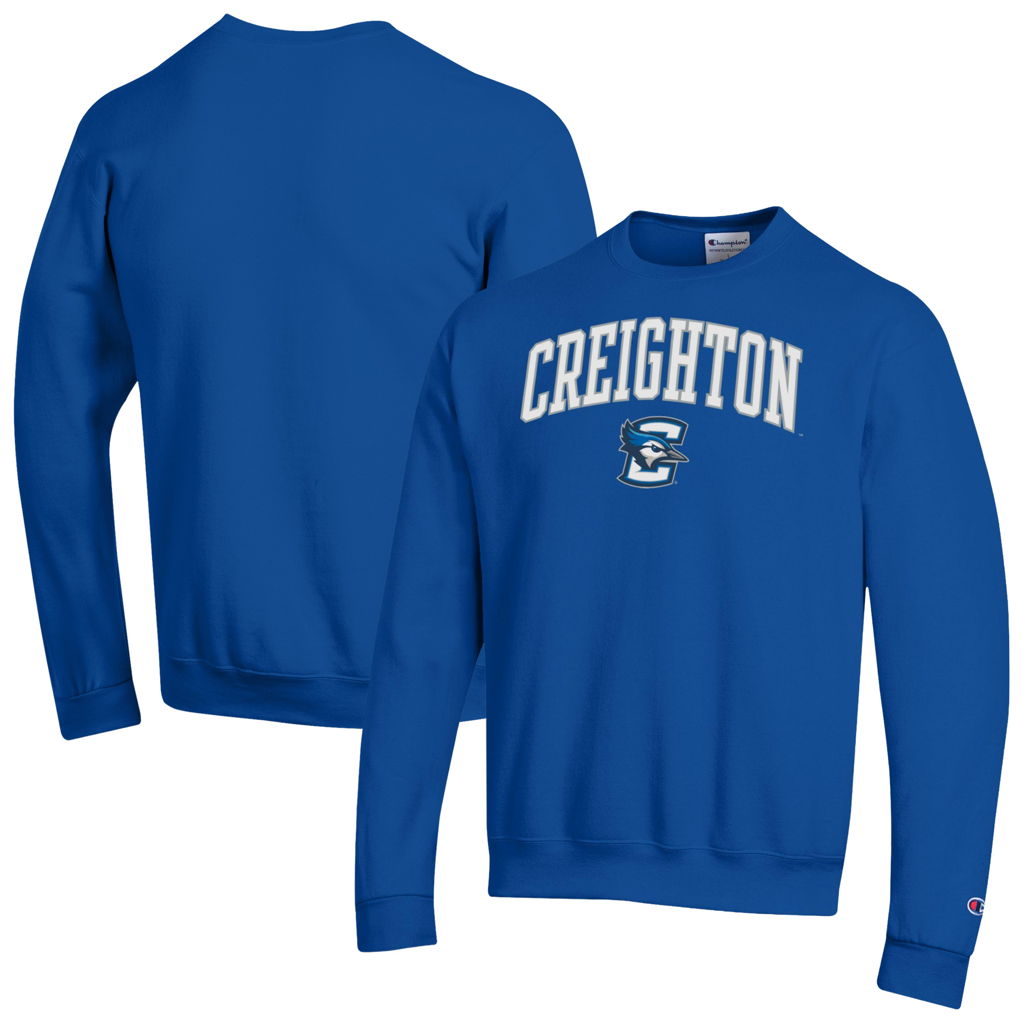 Men’s Champion Royal Creighton Bluejays Campus Eco Powerblend Sweatshirt Men’s Champion Royal Creighton Bluejays Campus Eco Powerblend Sweatshirt