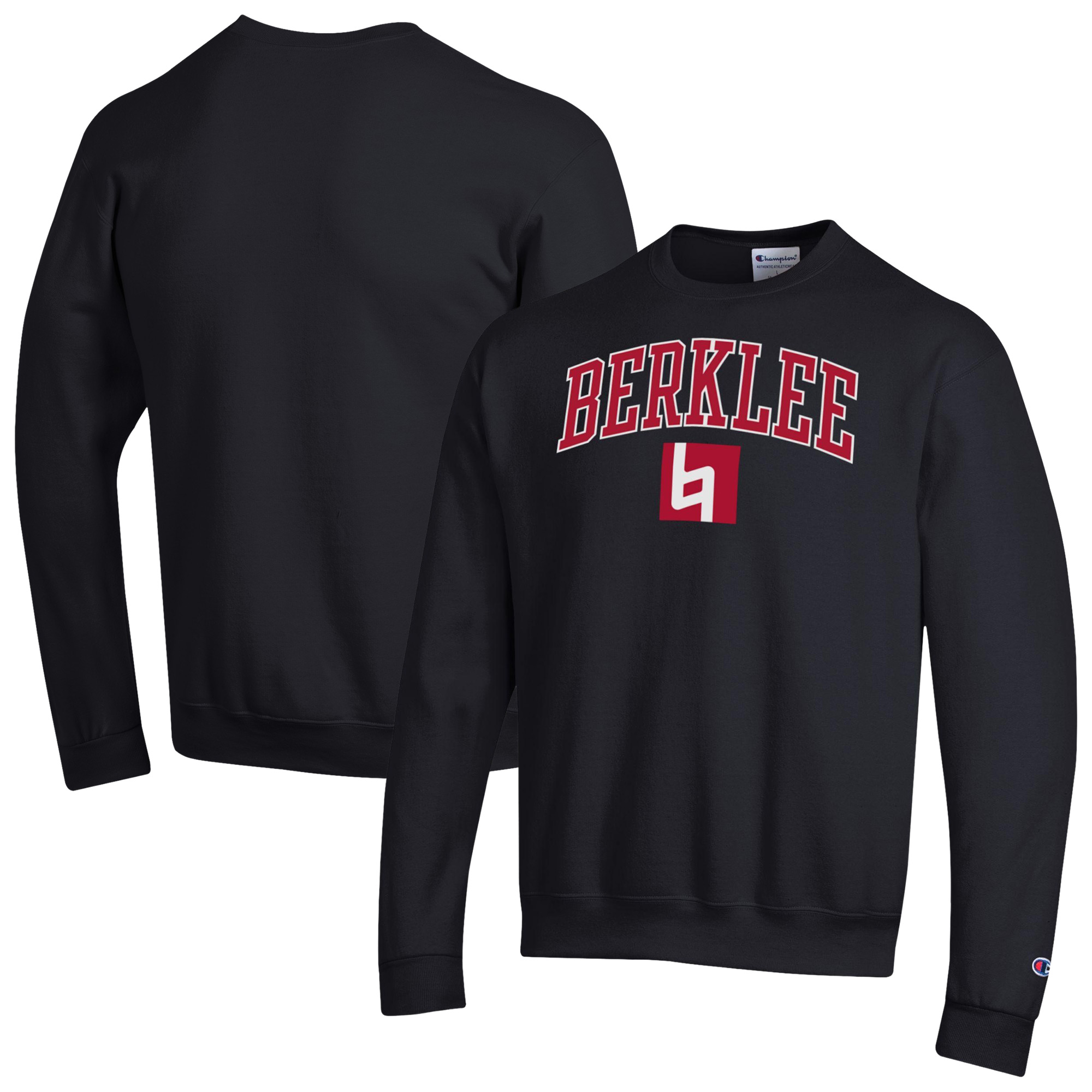 Men’s Champion Black Berklee College of Music Campus Eco Powerblend Sweatshirt Men’s Champion Black Berklee College of Music Campus Eco Powerblend Sweatshirt