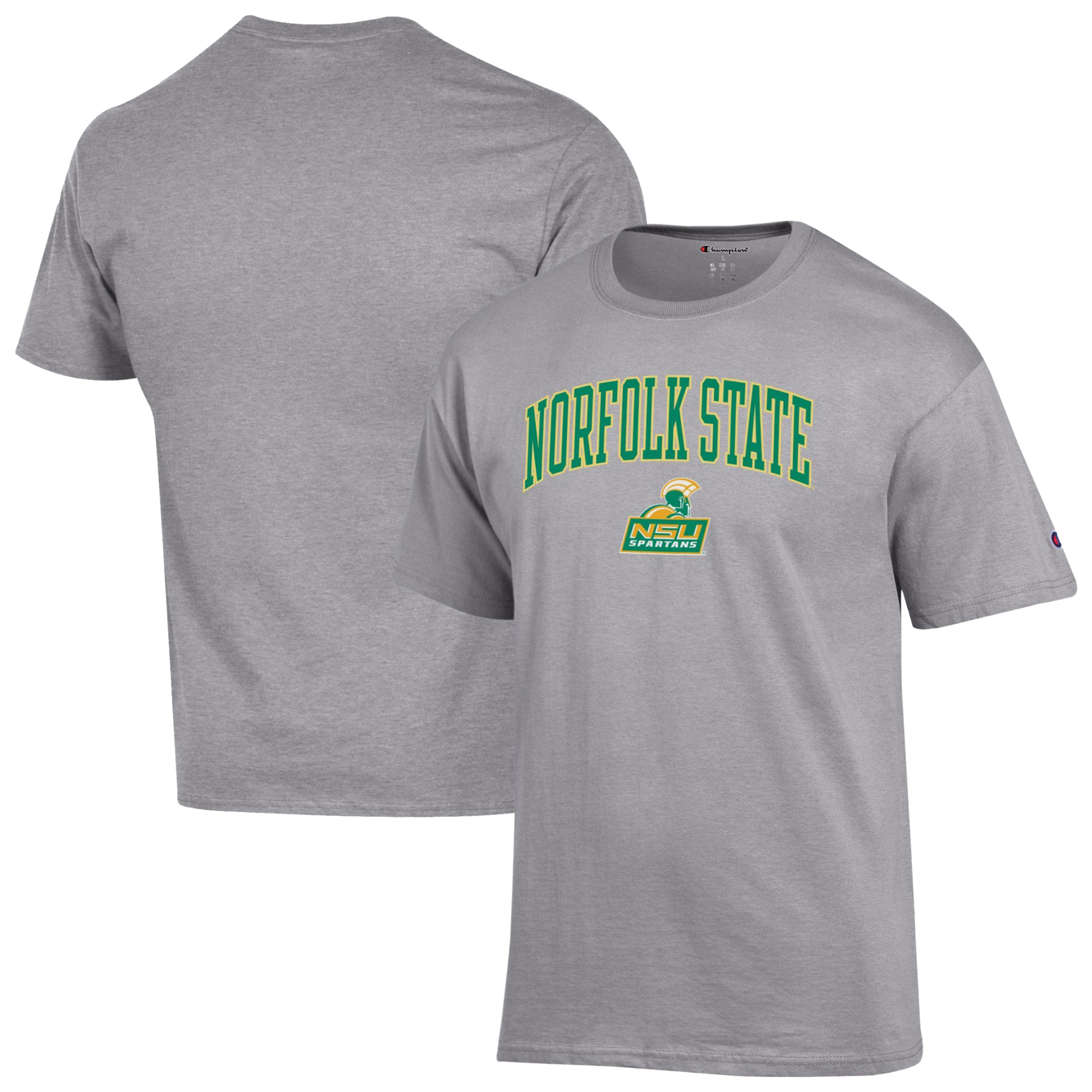 Men’s Champion Gray Norfolk State Spartans Campus T-Shirt