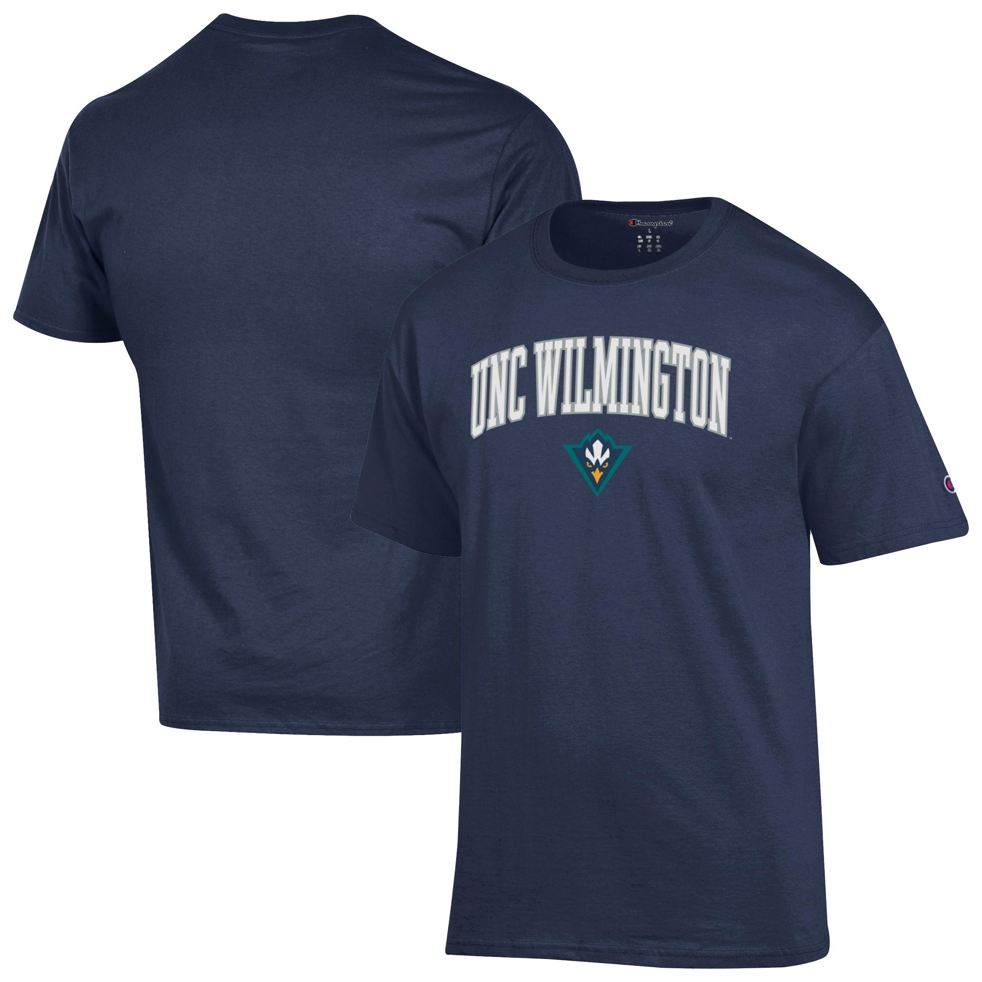Men’s Champion Navy UNC Wilmington Seahawks Campus T-Shirt Men’s Champion Navy UNC Wilmington Seahawks Campus T-Shirt