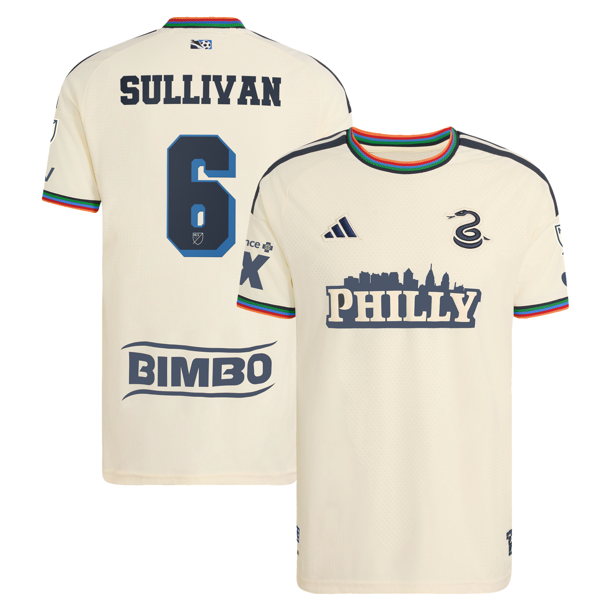 Men's adidas Cavan Sullivan Tan Philadelphia Union 2026 Archive On-Field Authentic Jersey