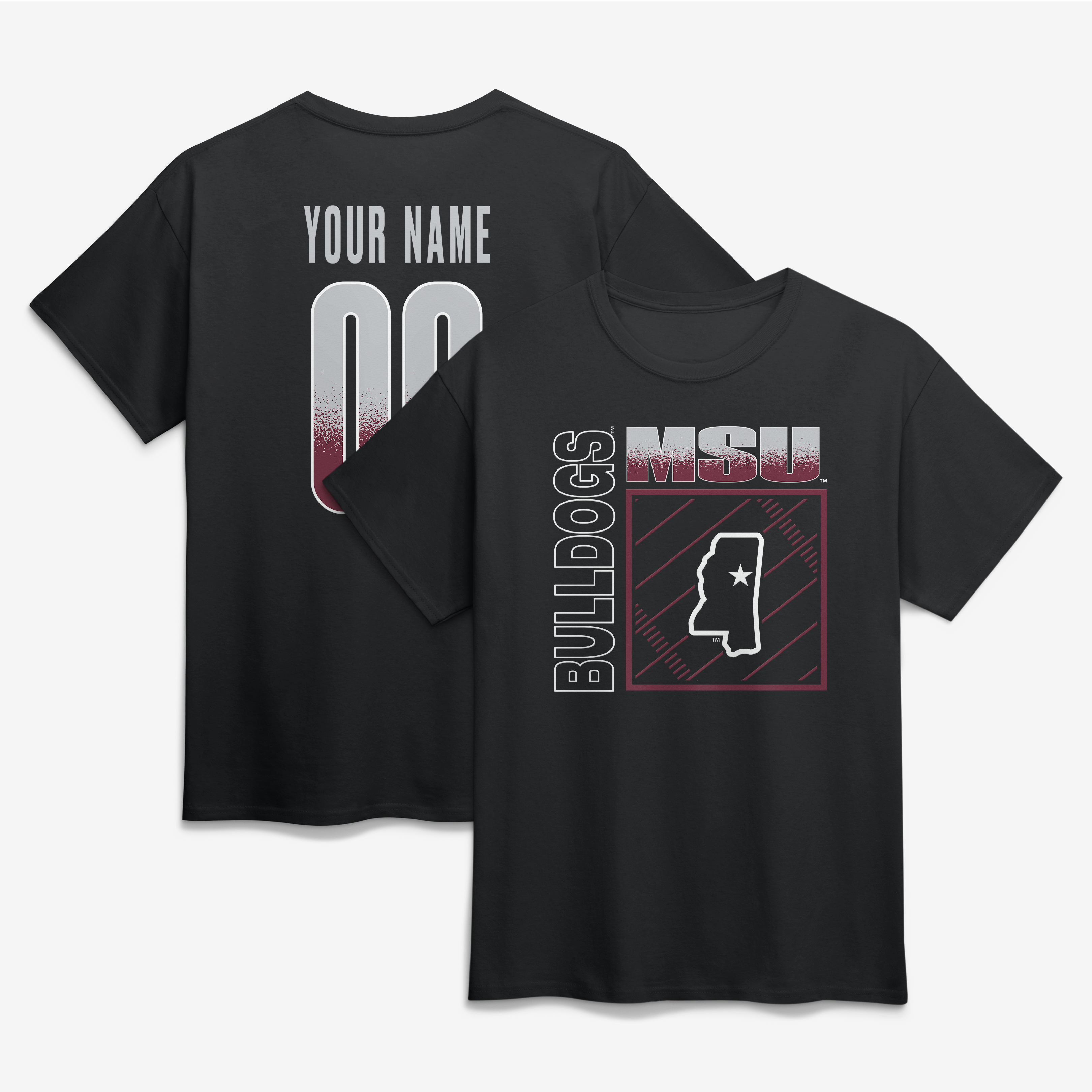 Men’s Black Mississippi State Bulldogs Home Field Pop Personalized Any Name & Number T-Shirt Men’s Black Mississippi State Bulldogs Home Field Pop Personalized Any Name & Number T-Shirt