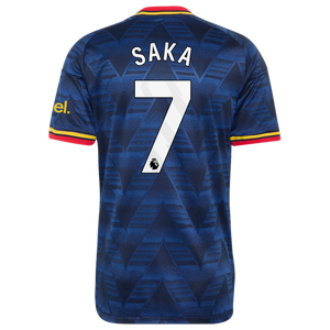 Maillot Extérieur Arsenal adidas Authentic 26/27 avec flocage Saka 7, vue 4