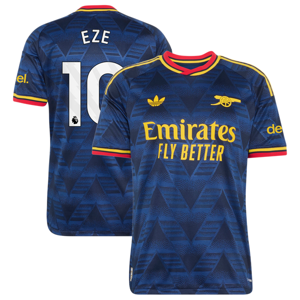 Maillot Extérieur Arsenal adidas Authentic 26/27 avec flocage Eze 10