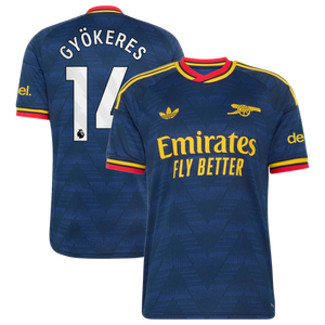 Maillot Extérieur Arsenal adidas 26/27 avec flocage Gyökeres 14, vue 2