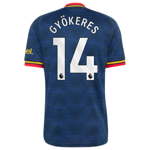 Maillot Extérieur Arsenal adidas 26/27 avec flocage Gyökeres 14, vue 4