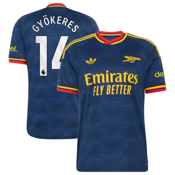 Maillot Extérieur Arsenal adidas 26/27 avec flocage Gyökeres 14