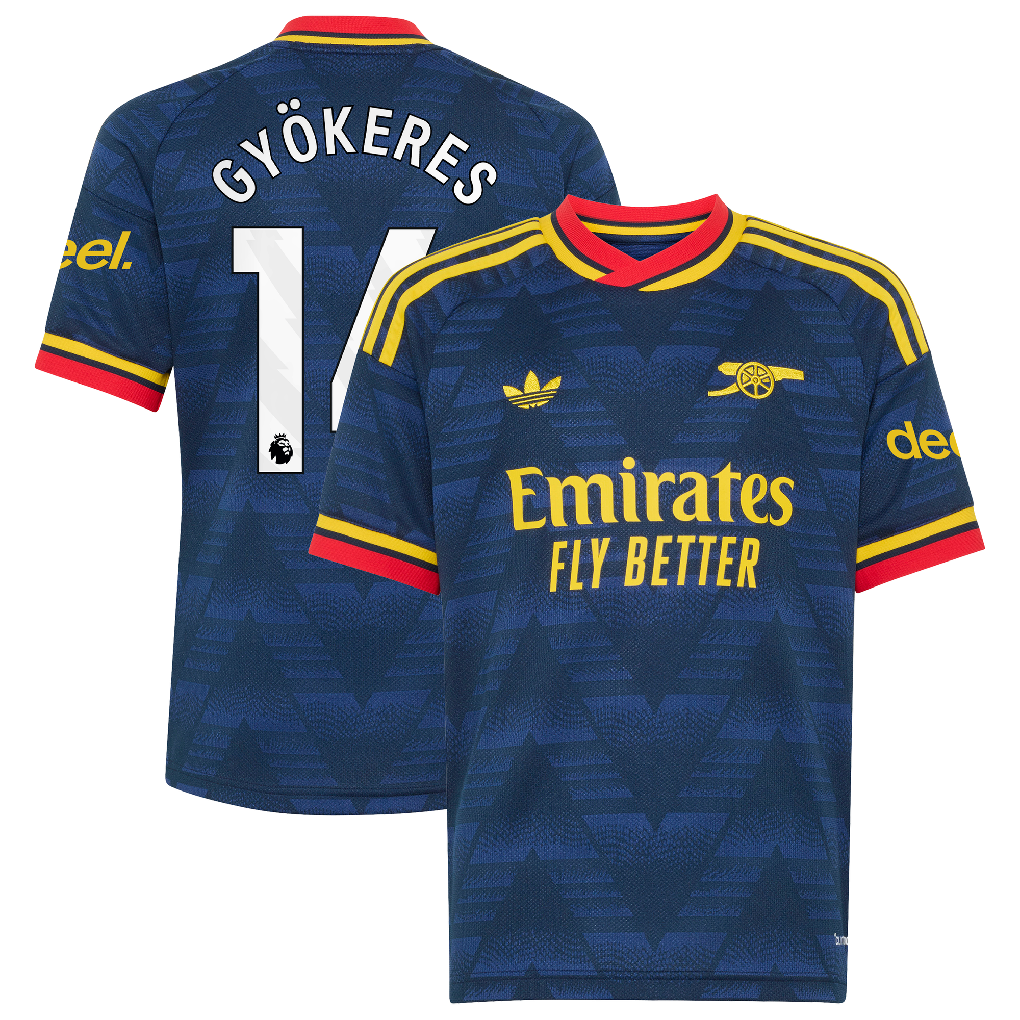 Maillot Extérieur Arsenal adidas 26/27 - Enfant avec flocage Gyökeres 14