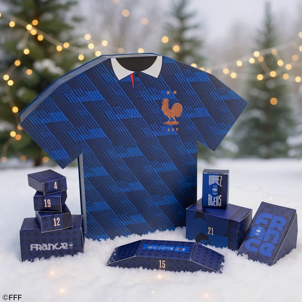 Calendrier de l'Avent « France Jersey »
